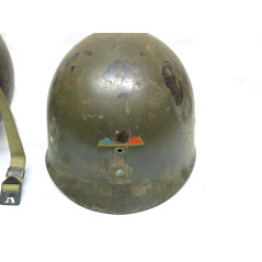Casque M1 original US Army 39/45 tankiste Ref 845 Casque M1 original US Army 39/45 tankiste Ref 845