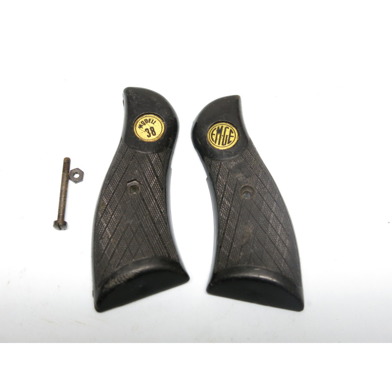 Plaquettes de crosse revolver EMGE 38 ref 33