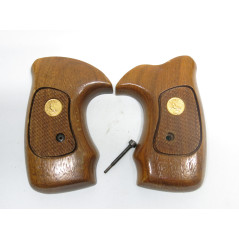 Paire de plaquettes bois COLT King cobra ref 500