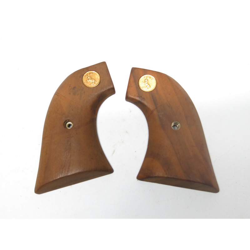 Paire de plaquettes bois COLT SAA ref 800