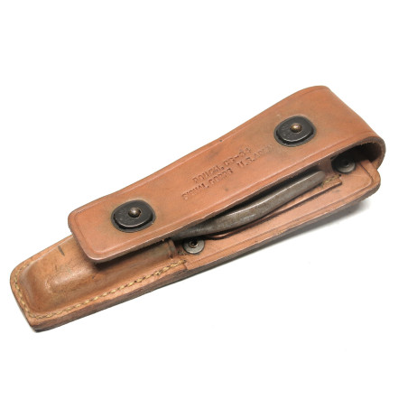 Etui cuir original TL 29 avec couteau et pince signal corps US army ref  99