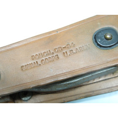 Etui cuir original TL 29 avec couteau et pince signal corps US army ref  99