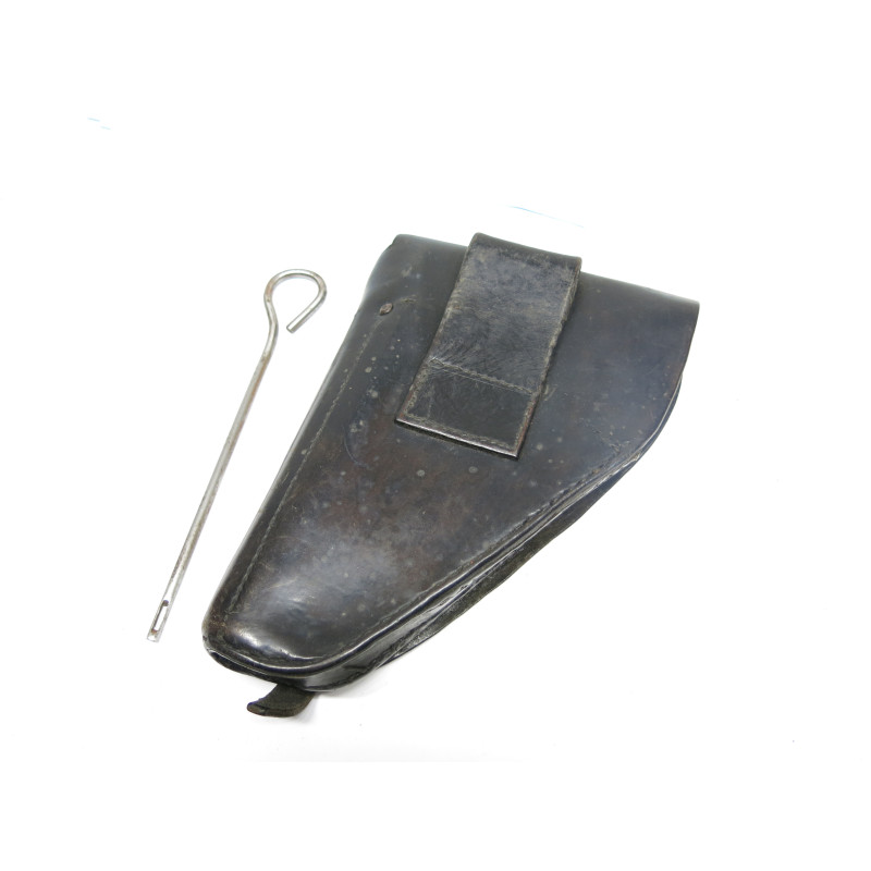 Etui cuir reglementaire pistolet GP35  39/45 Ref 897