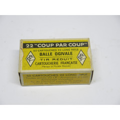 Boite de 50 cartouches 22 LR coup par coup CF ref UN 1