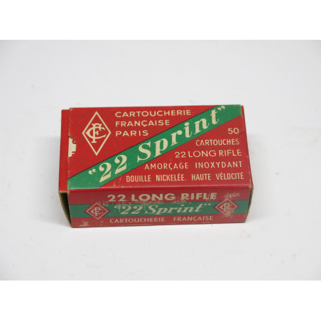 Boite de 50 cartouches 22 LR Sprint ref UN 1