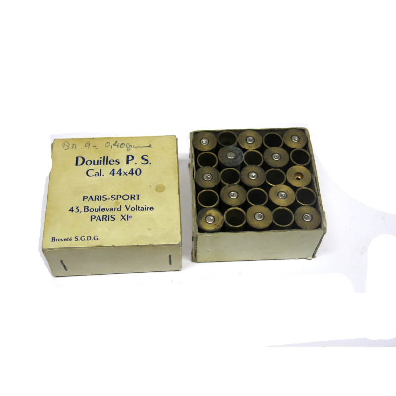 Boite de 25 douilles PS calibre 44 -40   box 216