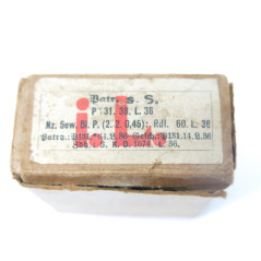 Boite vide 7.92 Mauser sS 1936  ref 22           box, 213