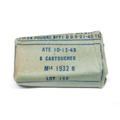 Paquet de cartouches 8 mm Lebel ATE  ref 88    box 213    categorie C