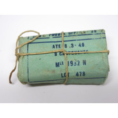 Paquet de cartouches 8 mm Lebel 1940 ref 77 box 213 categorie C
