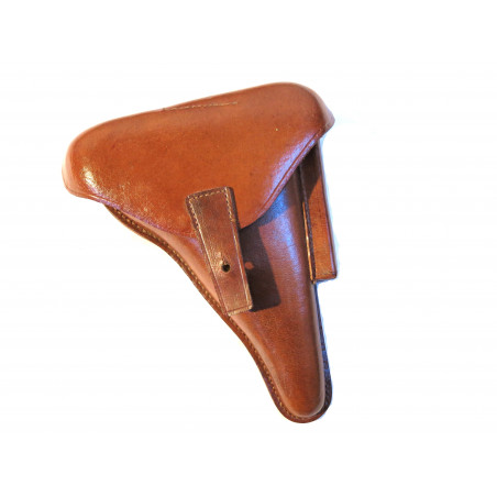 Superbe etui cuir couleur fauve P08 