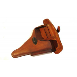 Holster leather P38 brown color 