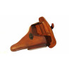 Holster leather P38 brown color 