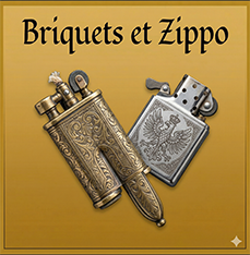 Briquets et Zippo